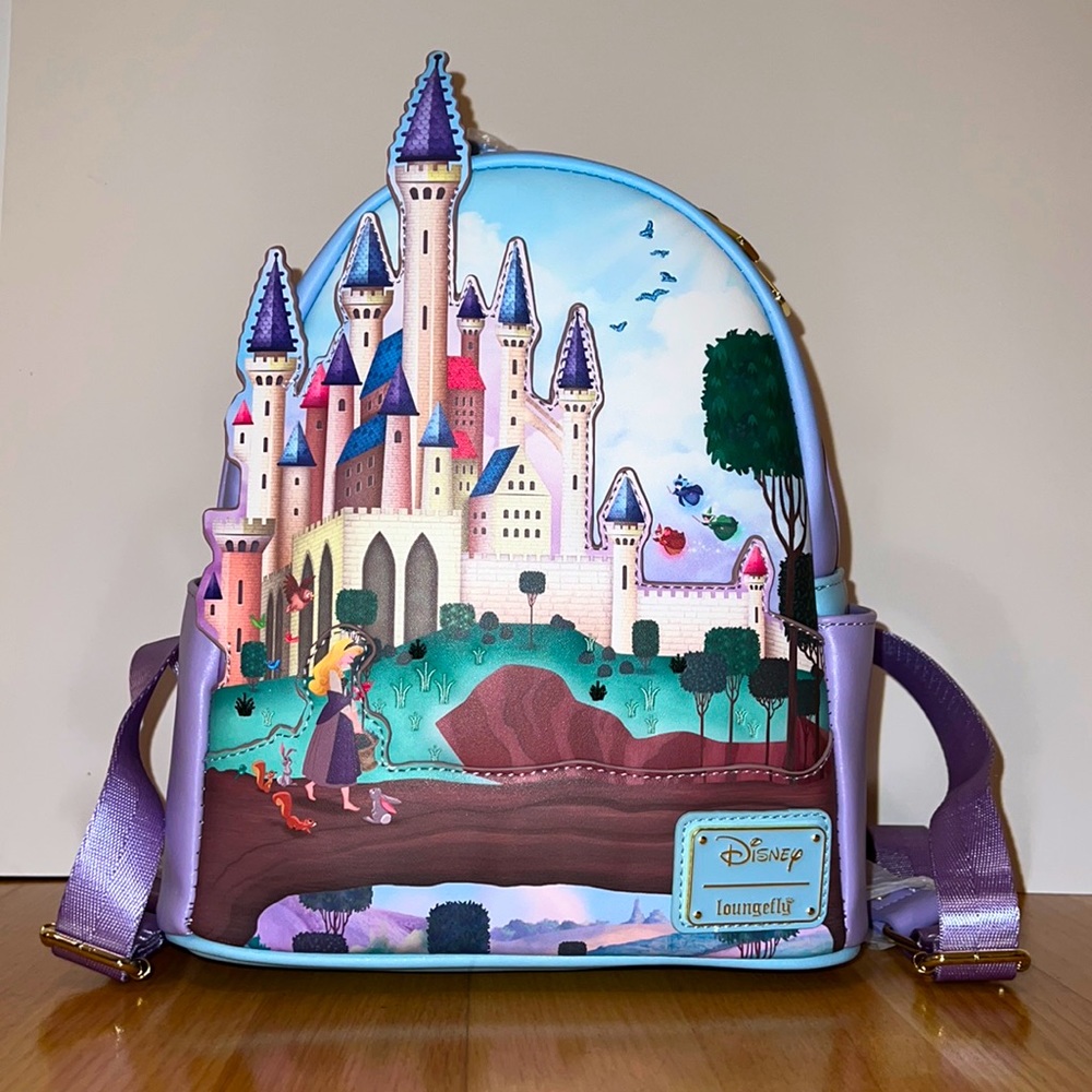 Loungefly Disney Princess Sleeping Beauty Castle Backpack
